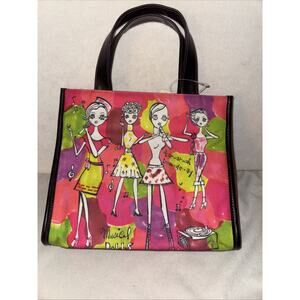 Bobbypin by Jeffrey Fulvimari Illustrator Purse Handbag Small Tote Rare NWT